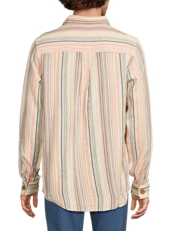 Raga Striped Long Sleeve Shirt 2