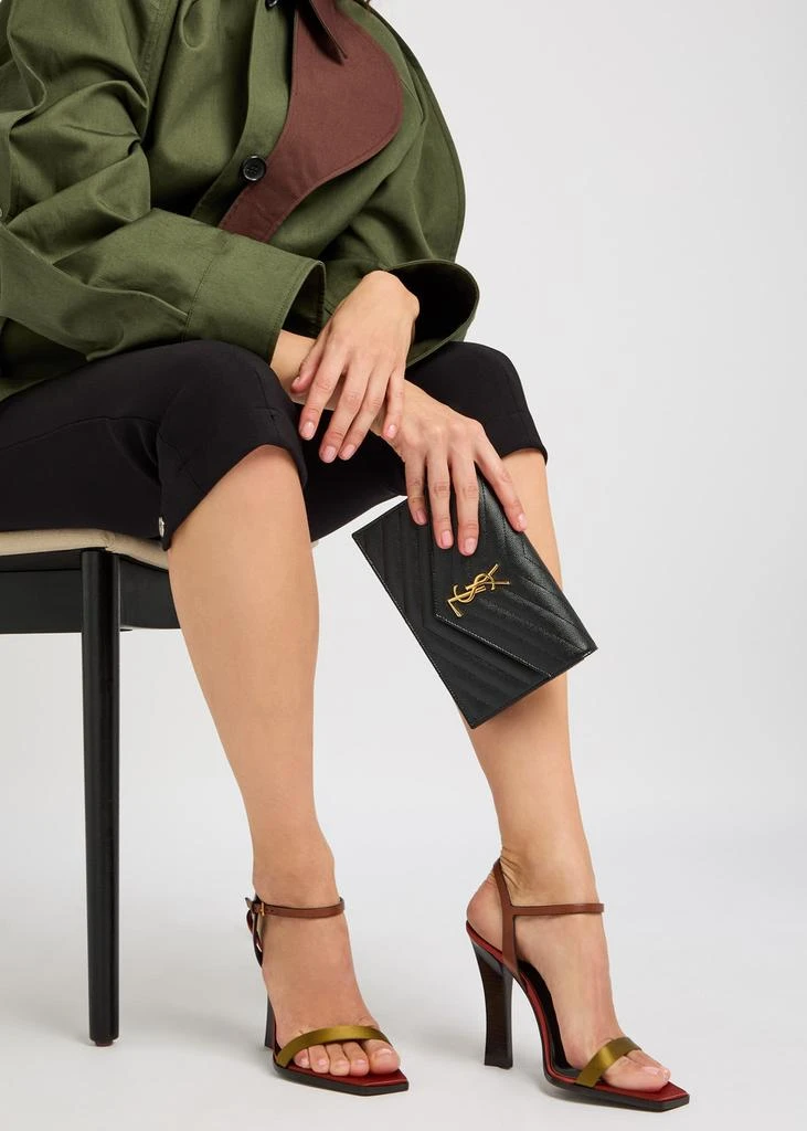 Yves Saint Laurent Lydia 110 satin sandals 5