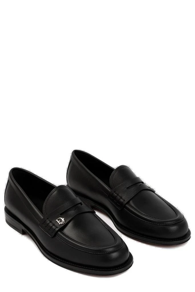 Dior Dior Homme Logo Plaque Slip-On Loafers 2