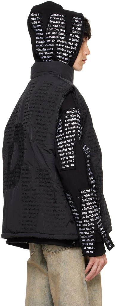 Who Decides War Black WDW Ski Vest 3