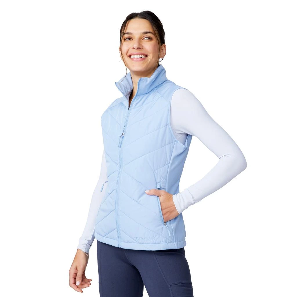 Free Country Women's Quilted Hybrid Vest 10