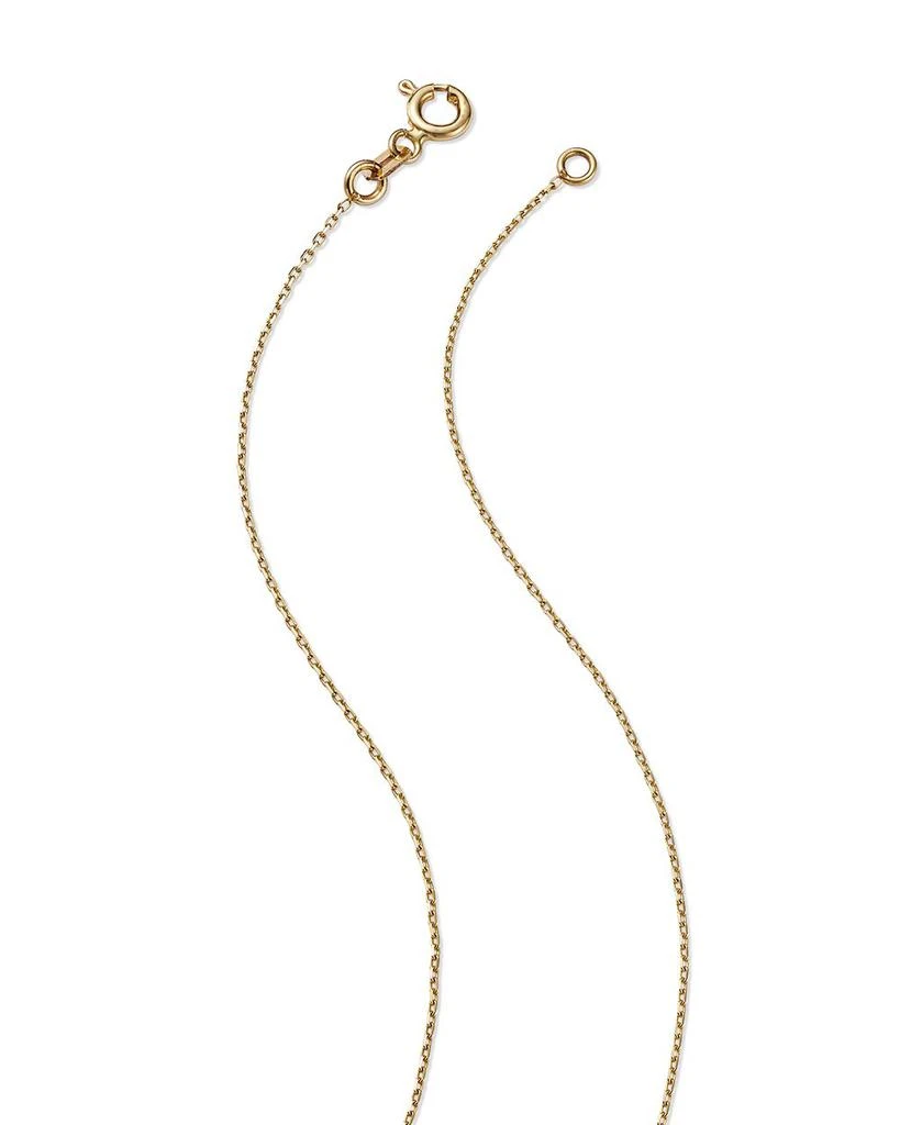 Alberto Amati 14K Yellow Gold Puff Mariner Link Pendant Necklace, 18" 4
