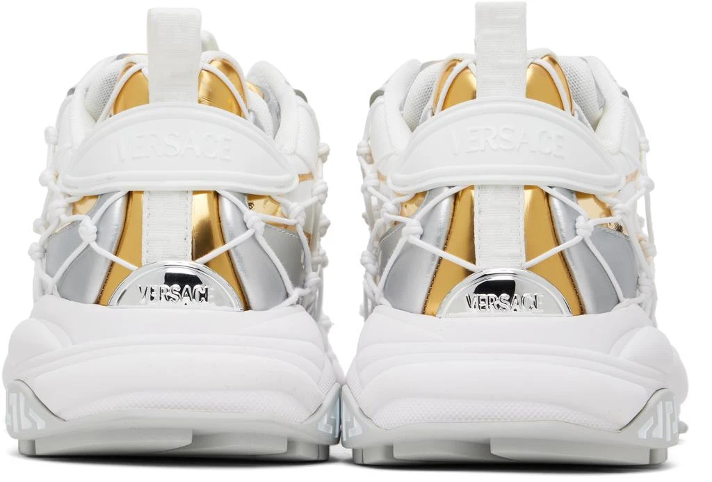 White Silver 'Versace' Mercury M_VS_03 Sneakers – On Sale Now