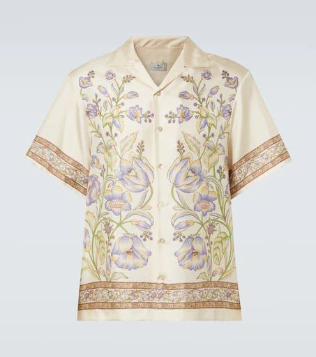 ETRO Paisley silk bowling shirt 1