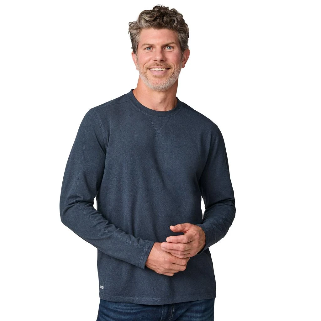 Free Country Men's FreeCycle Sueded Long Sleeve Crew Neck 7