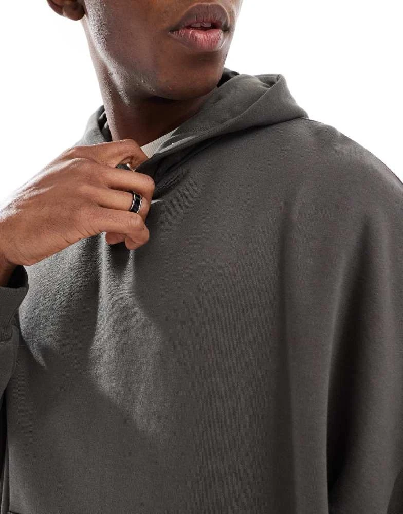 ASOS ASOS DESIGN essential extreme oversized hoodie in khaki 4