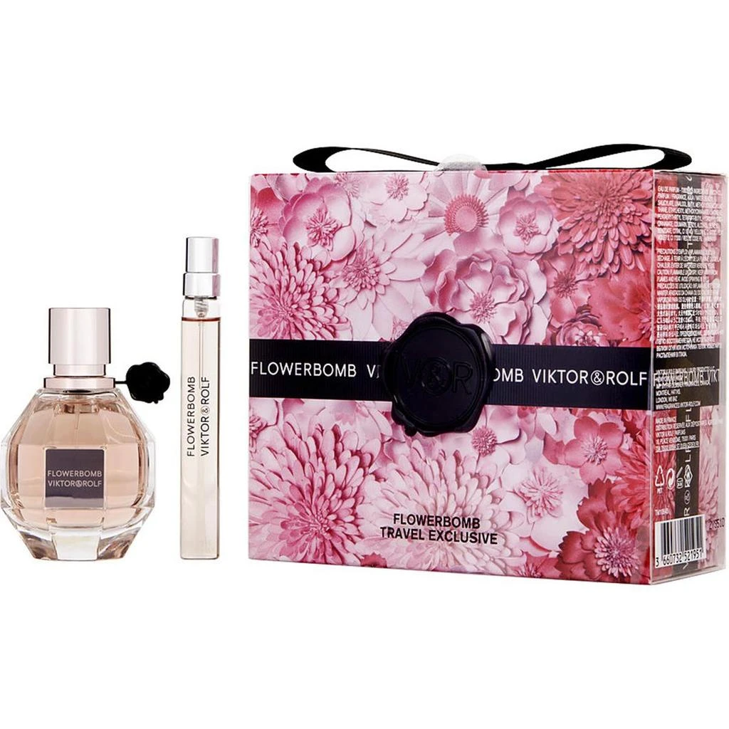 Victor & Rolf Viktor & Rolf  1.7 oz & 0.34 oz Flowerbomb Mini Eau De Parfum Spray for Women 1
