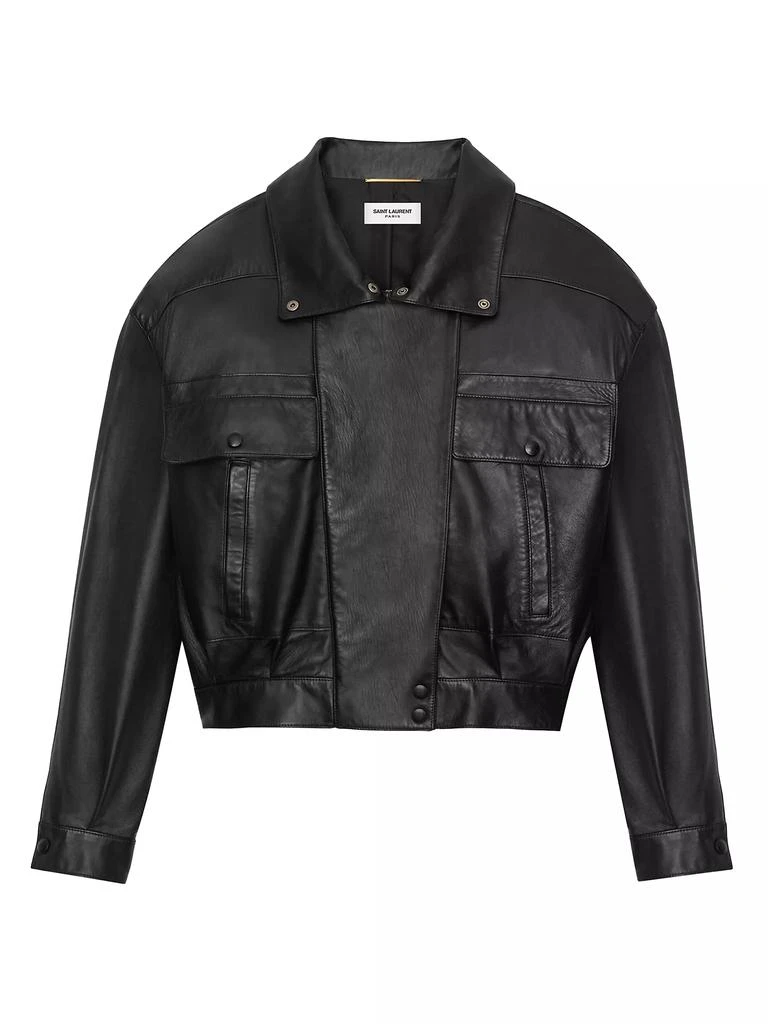 Saint Laurent Bomber Jacket in Lambskin 1