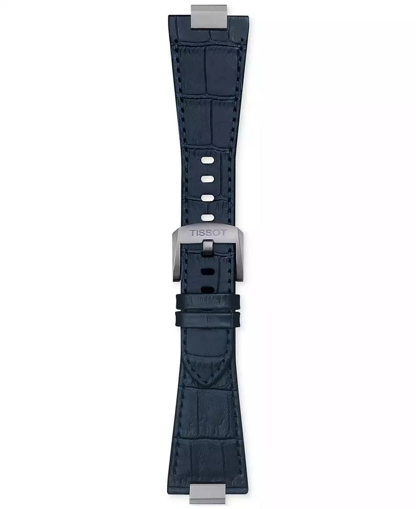Tissot Official PRX Interchangeable Blue Leather Watch Strap 1