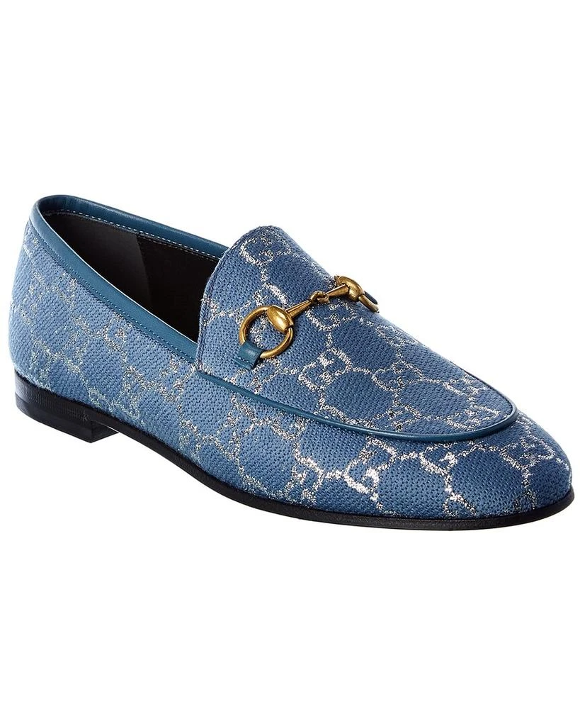 Gucci Jordaan GG Canvas Loafer 1