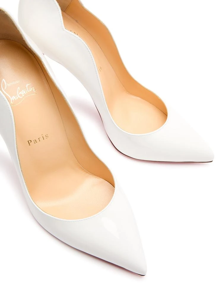 Christian Louboutin Hot Chick 100 patent leather pumps  3