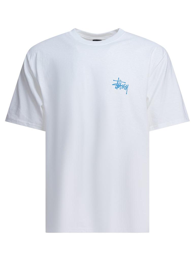 STUSSY Stüssy Logo-Printed Crewneck T-Shirt