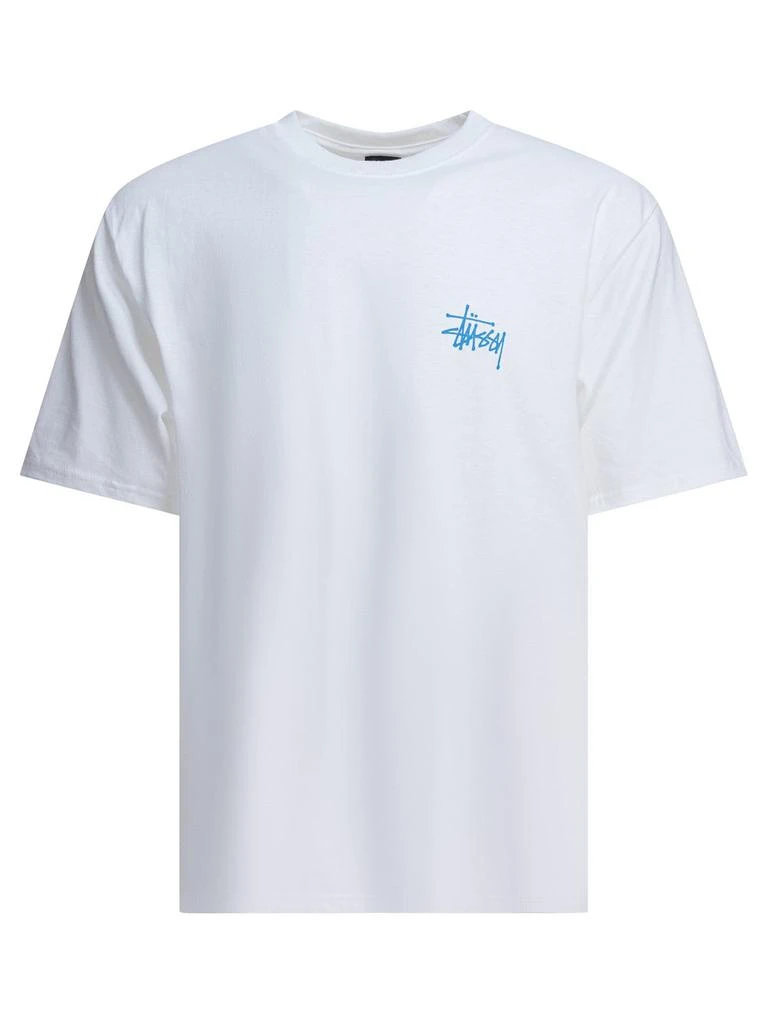 STUSSY Stüssy Logo-Printed Crewneck T-Shirt 1