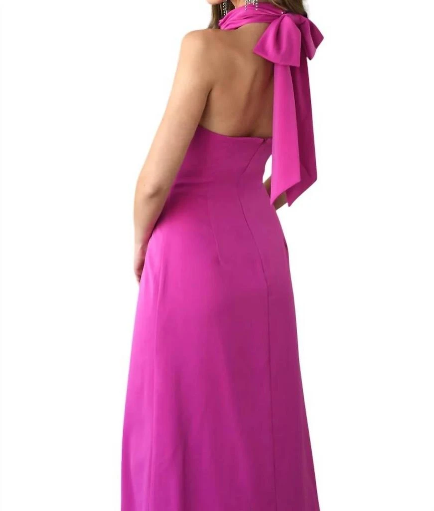 Adelyn Rae Adelyn Rae - Alize Halter Maxi Dress 4