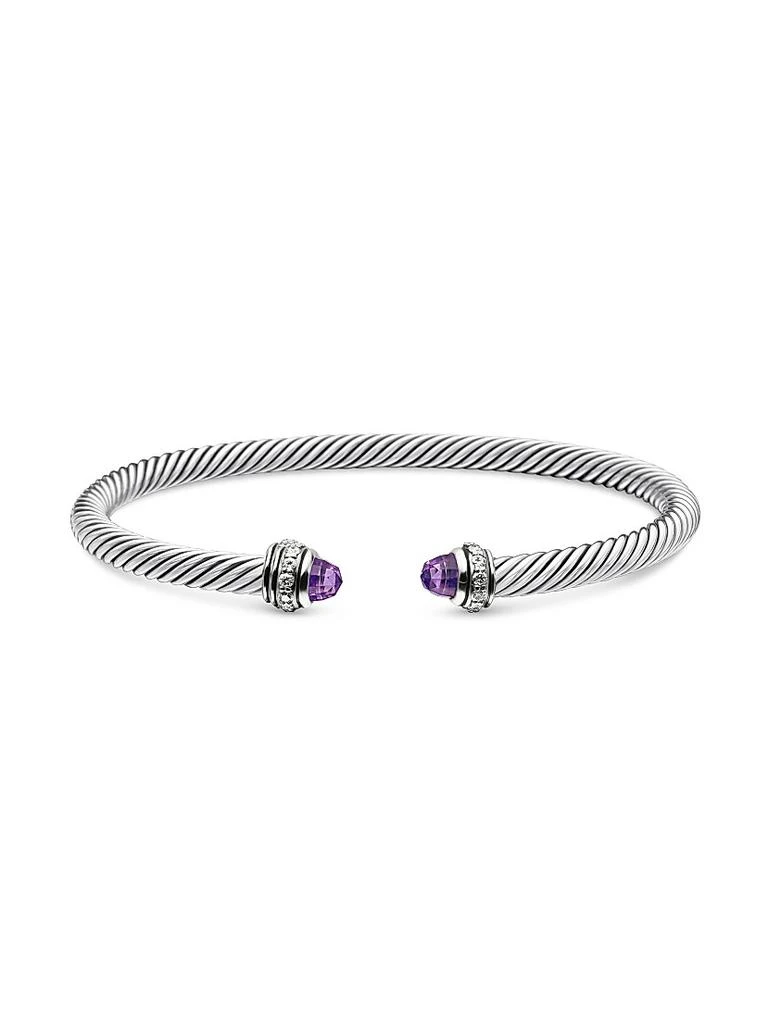 David Yurman Cable Classics Color Bracelet with Pavé Diamonds 3