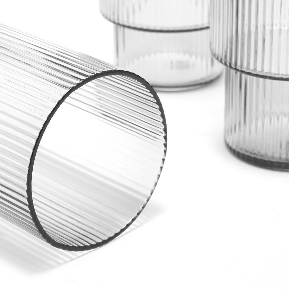 Ferm Living ferm LIVING Ripple Long Drink Glass - Set of 4