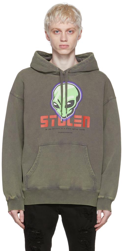 Stolen Girlfriends Club Gray Organic Cotton Hoodie