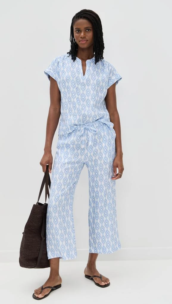 Splendid Angie Crop Wide Leg Pants 4