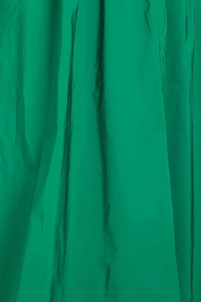 MARCHESA Pleated taffeta gown 4