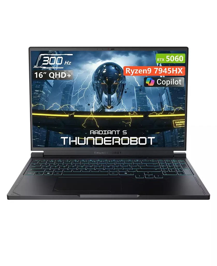 Thunderobot Radiant S 16 Traditional Laptop AMD Ryzen 9 ,16GB RAM NVIDIA GeForce RTX 5060 512GB SSD Storage Windows 11 Home 300Hz new arrivals