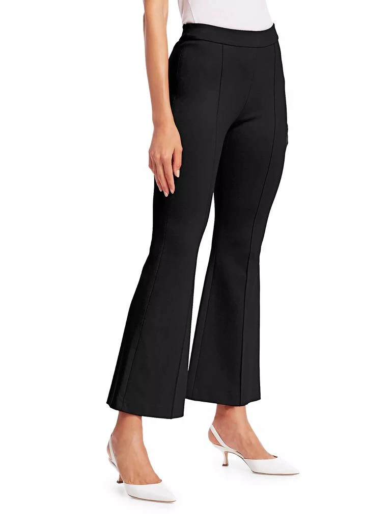 Rosetta Getty Pull-On Cropped Flare Pants 4