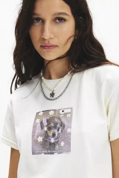 Urban Outfitters Cyber Pet Graphic Slim Tee 2