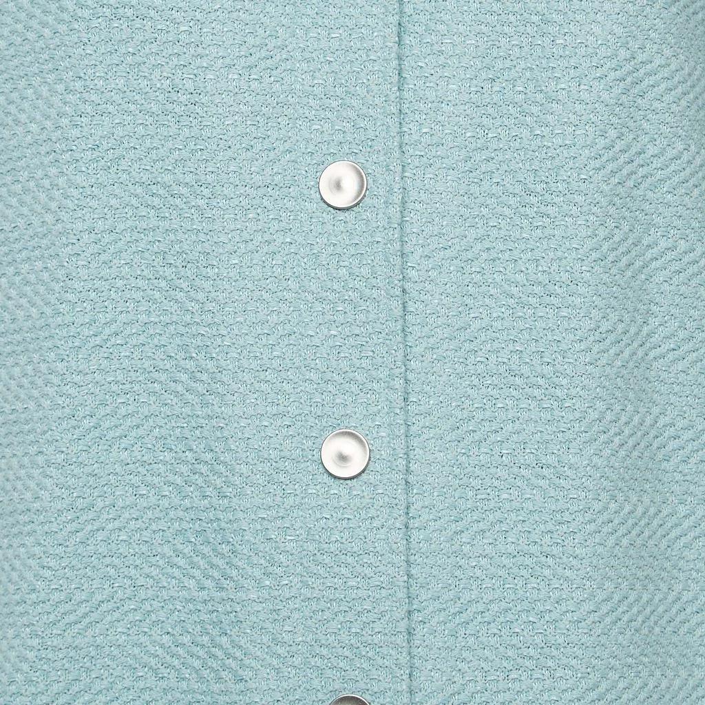 Alexis  Alexis Blue Cotton Crochet Shirt and Kiana Pants Set M/S 3