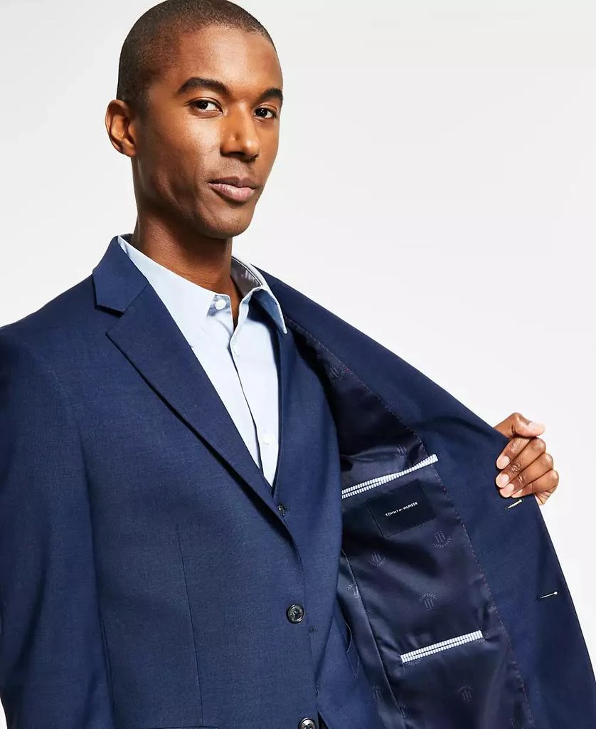 Tommy Hilfiger Men's Modern-Fit Wool TH-Flex Stretch Suit Separates Jacket 3