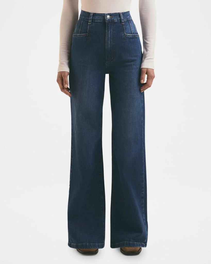 Favorite Daughter The Jordie Wide-Leg Jeans 2