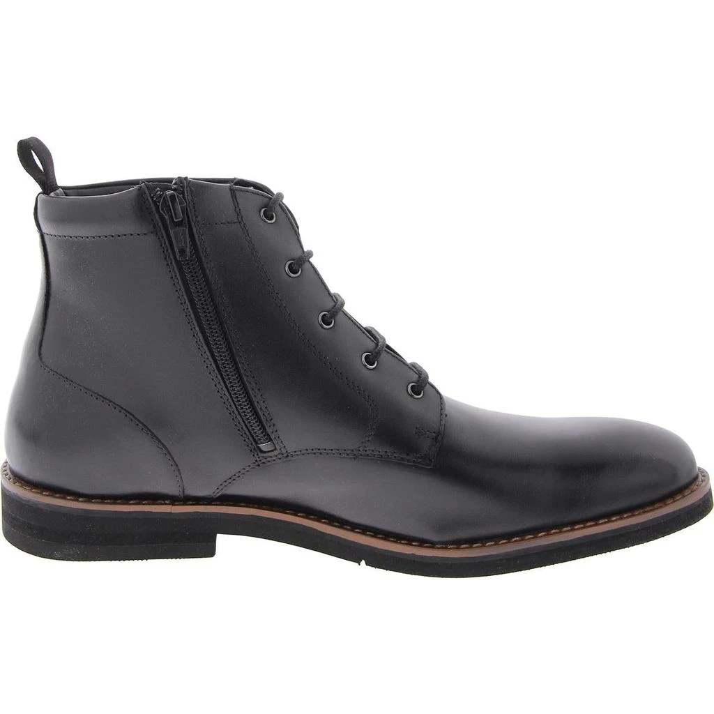 Steve Madden Surge Mens Leather Lace-Up Chukka Boots 3