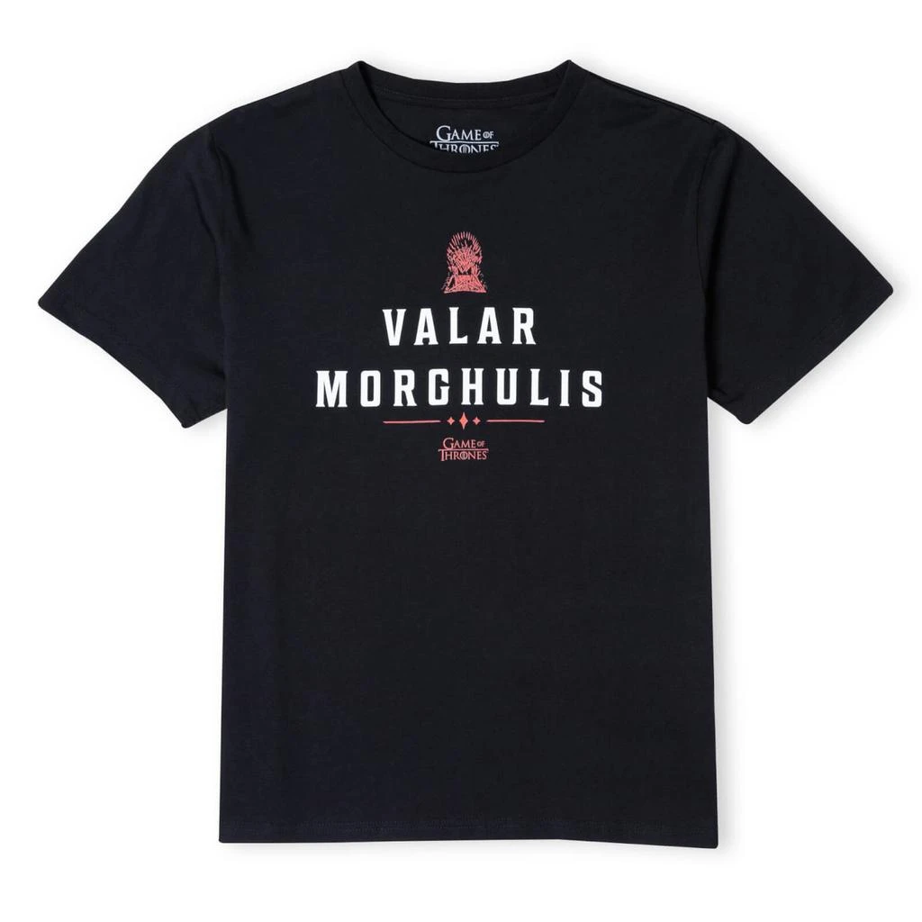 Original Hero Game of Thrones Valar Morghulis Men's T-Shirt - Black 1