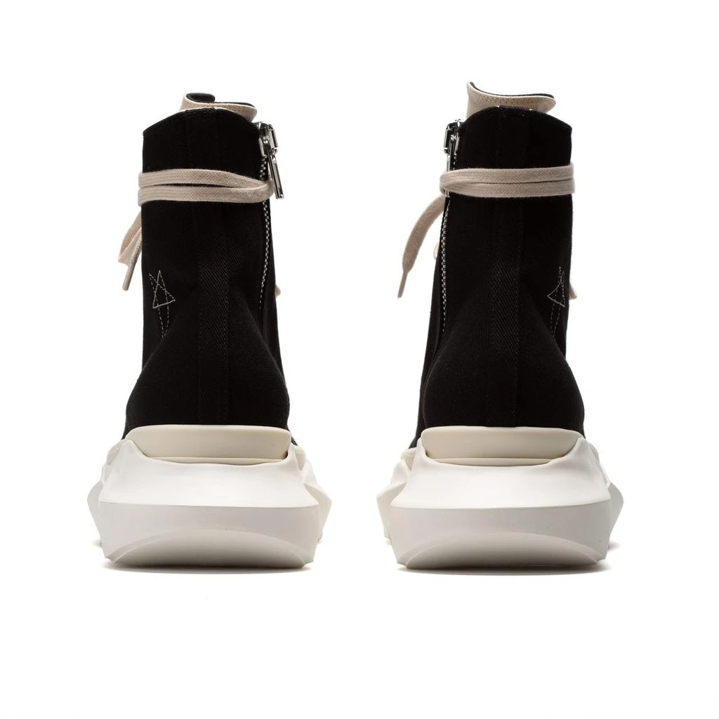 Rick Owens Abstract Sneakers (Black/Pearl/Milk) 4