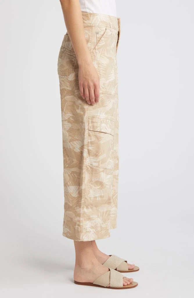 Wit & Wisdom 'Ab'Solution Skyrise Camo Crop Wide Leg Pants 3
