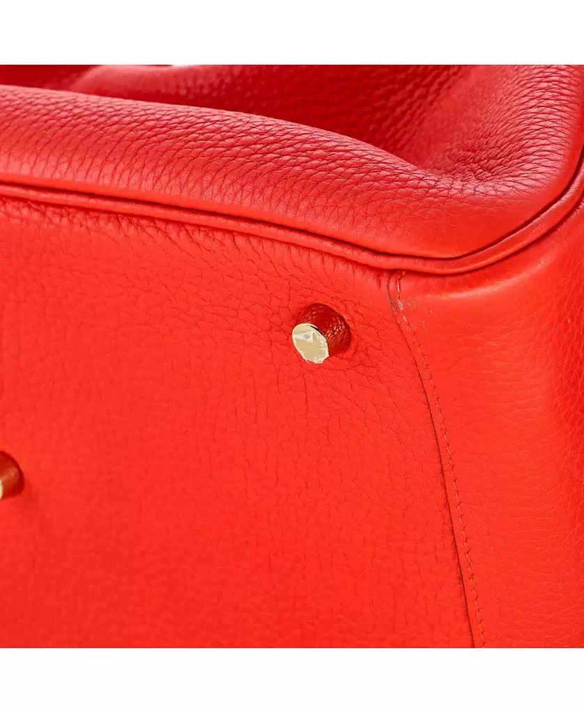 Pre-Owned HERMÉS 30 Lindy Bag Clemence 8