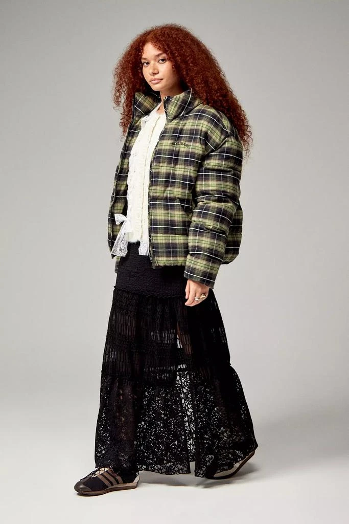 Urban Outfitters UO Bella Textured Prairie Maxi Skirt 2
