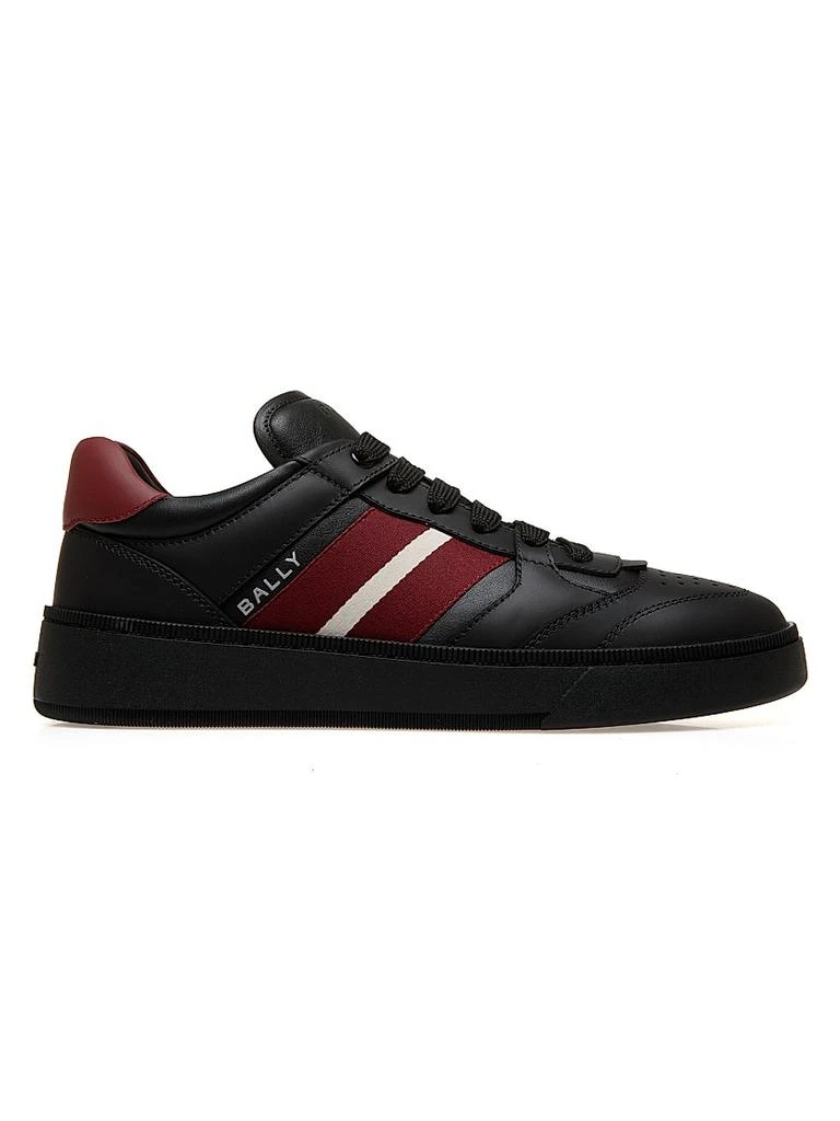 Bally Rebby Striped Leather Low-Top Sneakers - Casual Shoes - Free Shipping  - BeyondStyle