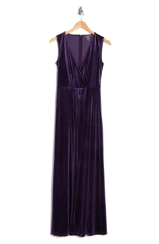 Love by Design Munich Velvet Twist Front Sleeveless Maxi Dress 3