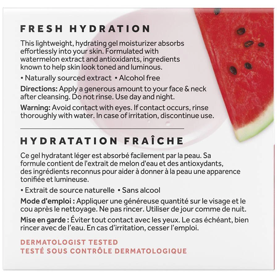 POND'S Fresh Hydration Gel Moisturizer Watermelon Extract + Antioxidants 4