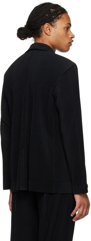 HOMME PLISSÉ ISSEY MIYAKE Black Tailored Pleats 2 Blazer - Blazers - Free  Shipping - BeyondStyle