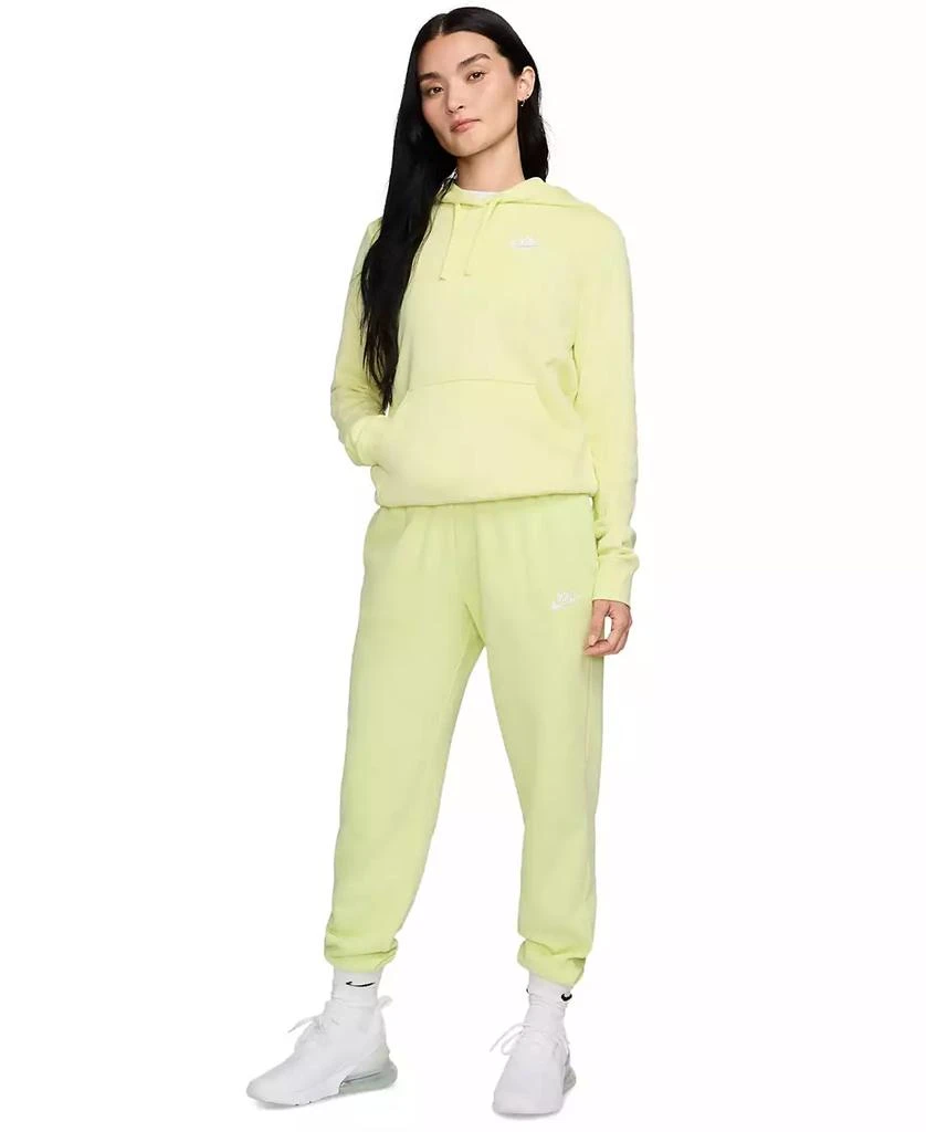 NIKE Women's   Sportswear Club Fleece   Pullover Hoodie 4