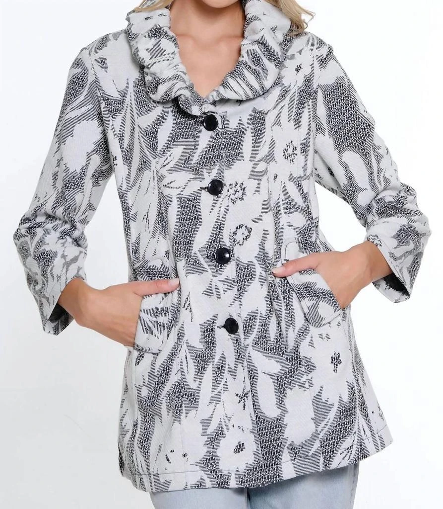 Multiples Multiples - Ruffle Collar Jacket 1