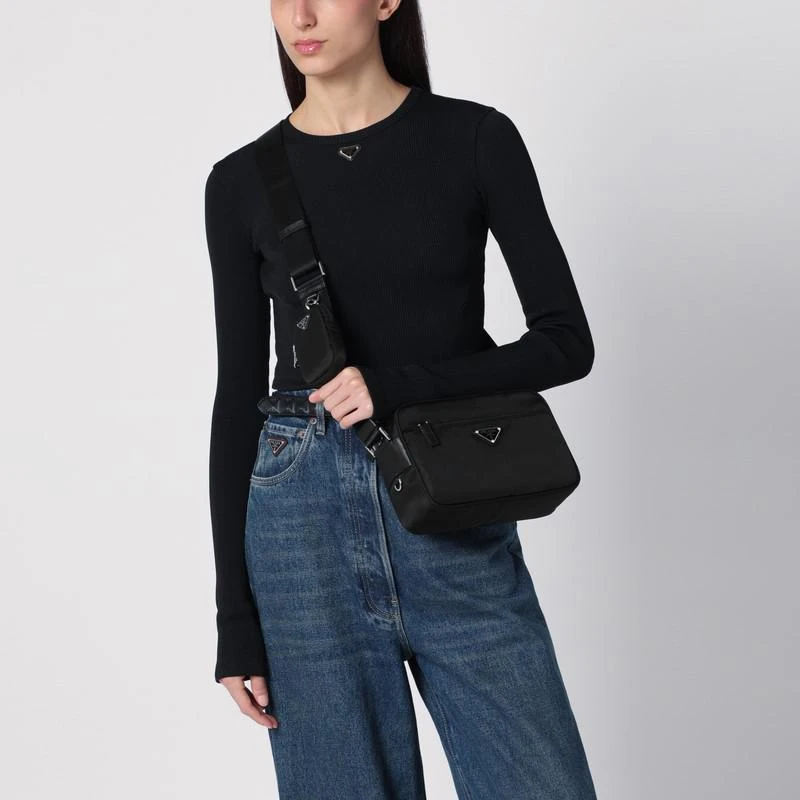 Prada Black Re-Nylon crossbody bag 2