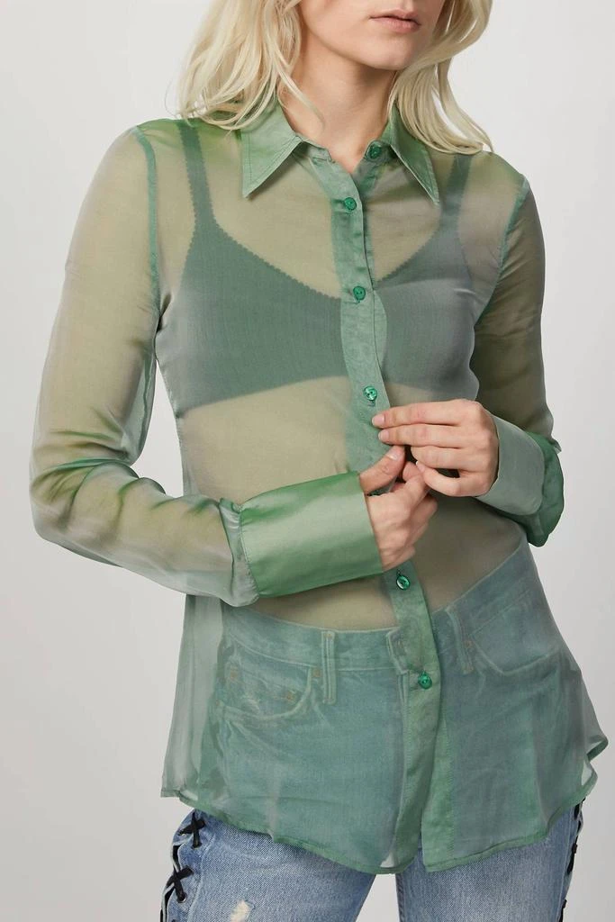 GEORGIA ALICE CHIFFON SLIM SHIRT 5