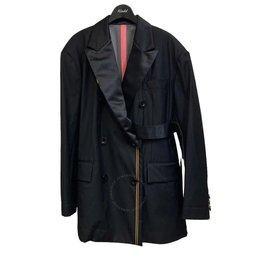 Sacai Ladies Black Loro Piana Suiting Jacket 1