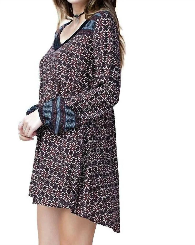 Kori Kori - Border Print Swing Dress, 2