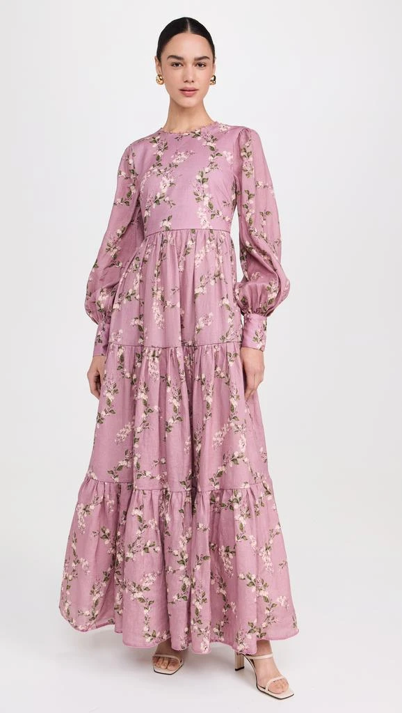 Agua by Agua Bendita Nuez Wisteria Dress 1