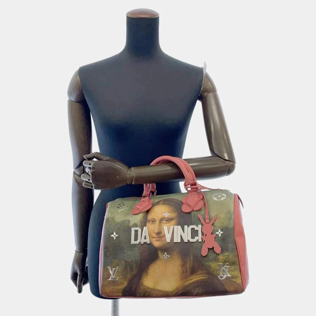 Louis Vuitton Louis Vuitton Graphic Print Masters Collection Speedy 30 Leonardo Da Vinci Satchel Bag 2