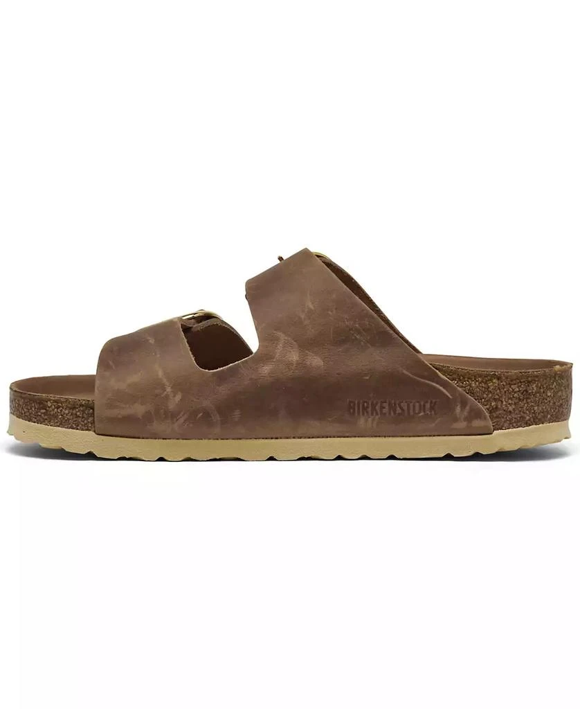 Birkenstock Women's Arizona Big Buckle Oiled Leather Sandals from Finish Line 3