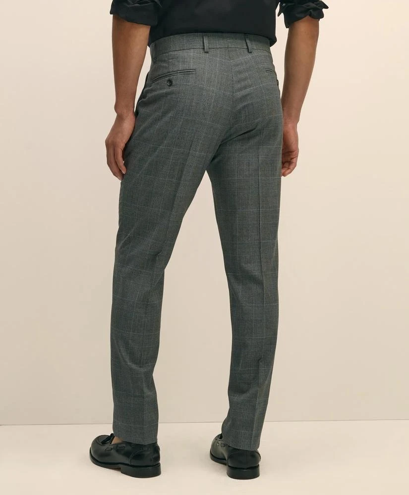 Brooks Brothers Brooks Brothers Explorer Collection Slim Fit Wool Check Suit Pants 3