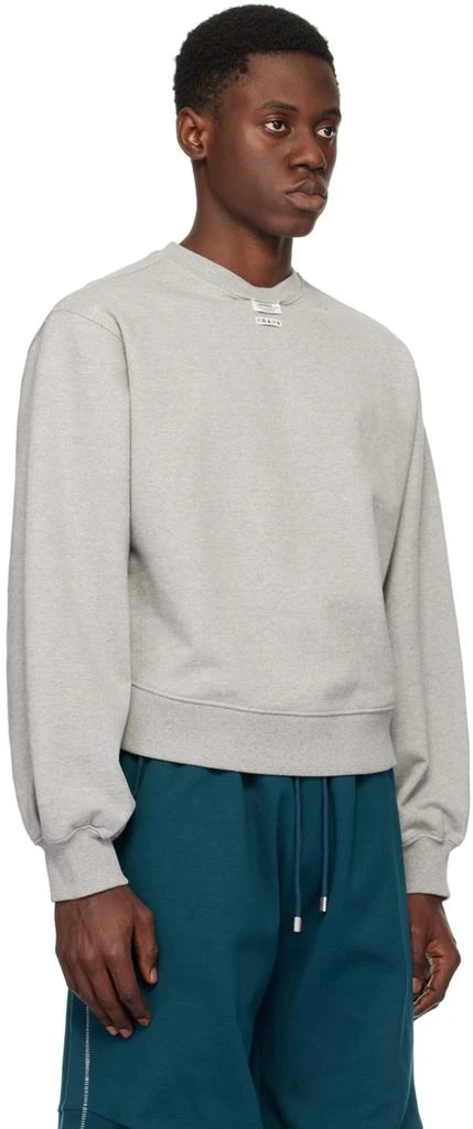 ADER error Gray Langle Sweatshirt 2